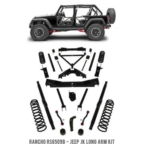 Rancho Jeep JK 2007-2012 4" Long Arm System # RS6509B