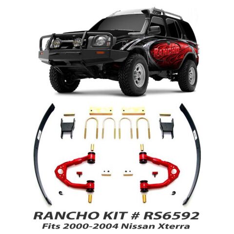Rancho 2000-2004 Nissan Xterra Lift Kit # RS6592