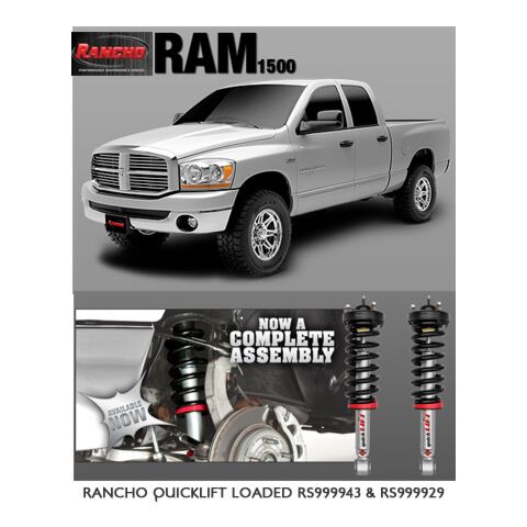 Rancho 2006-2008 Dodge Ram 1500 4x4 QuickLift LOADED Shocks