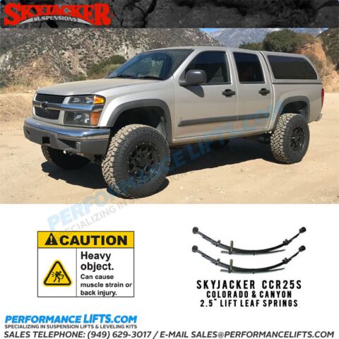 Skyjacker Chevrolet Colorado & GMC Canyon 2.5" Lift Rear Leaf Springs # CCR25S