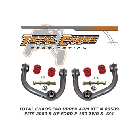 Total Chaos 2009+ Ford F150 Upper Control Arm Kit # 80509