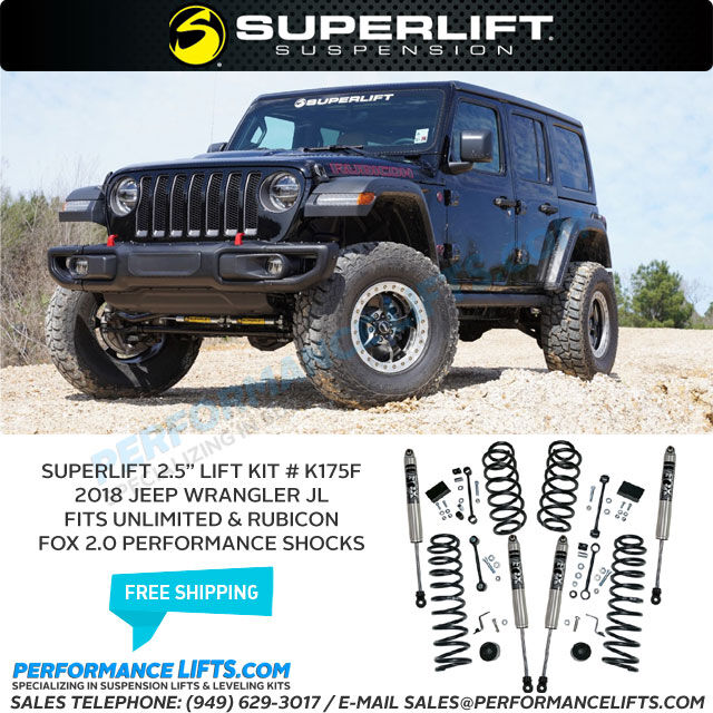 Superlift 2018+ Jeep Wrangler JL 