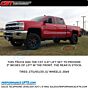 CST 2011+ GM 2500HD / 3500 3-6" Lift Kit Part # CSK-G18-3