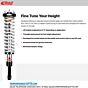 Eibach 2024+ Ford Ranger 2wd Pro-Truck Coilover Stage 2R Kit # E86-35-062-02-22