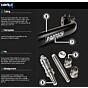 Fabtech 2009-2013 Ford F150 4wd UniBall Upper Arm # FTS22159