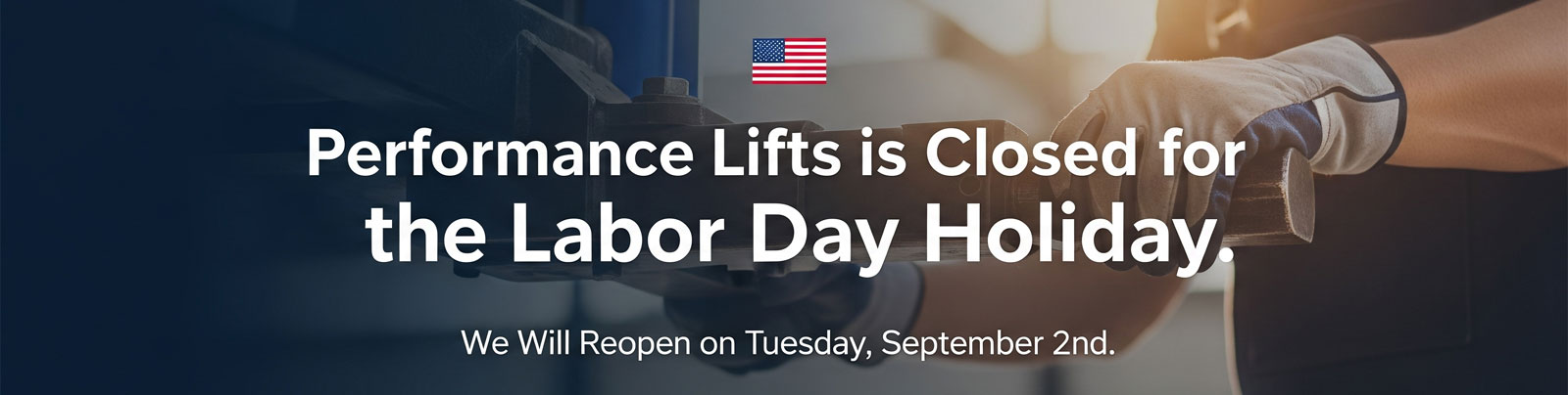 Closed for Labor Day